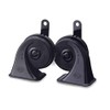 Germany HELLA 051206 Midnight Black Twin Tone Horn Set (MIDNIGHT