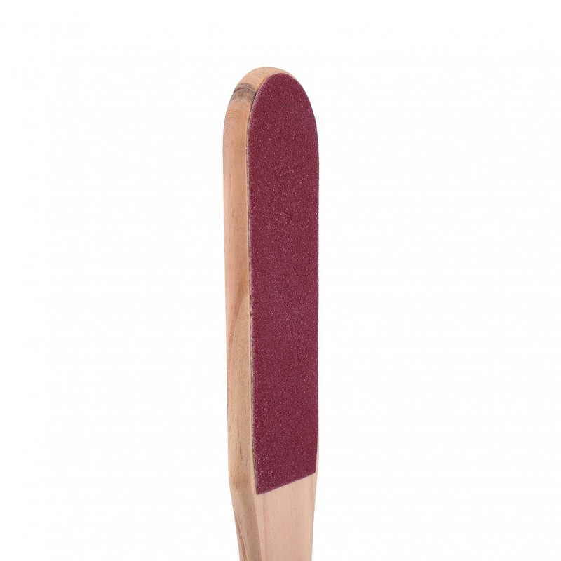 Oypla Double Sided Wooden Hard Skin Remover Pedicure Foot File