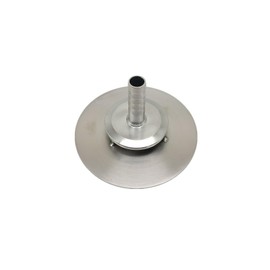 Geife 4inch Wide Sparge Diffusion Plate with 1/2” Barb Connection SS304 Stainless Steel