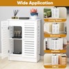 WYJREES WiFi Router Storage Cabinet, Multi-Functional Router Storage Box, Floor