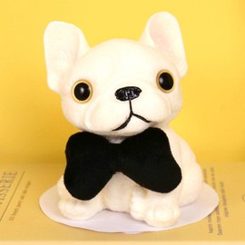 Large Taba Squishy Cat Squishy Dog Handmade Cute Cat DIY Squeeze Toy, Hyperreal Kawaii Cat Simulation Lovely Toy, Squeeze Autism Toys Stress Relidf toy, Silicone Pinch Cat:_A French Bulldog 2