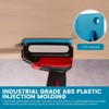 MLYNZXJSY 12Pcs Wall Mount Tool Holder Plastic Space Saving Drilling