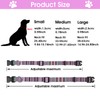 Cobee Nylon Dog Collar, Adjustable Puppy Collars with Patterns Bohemian