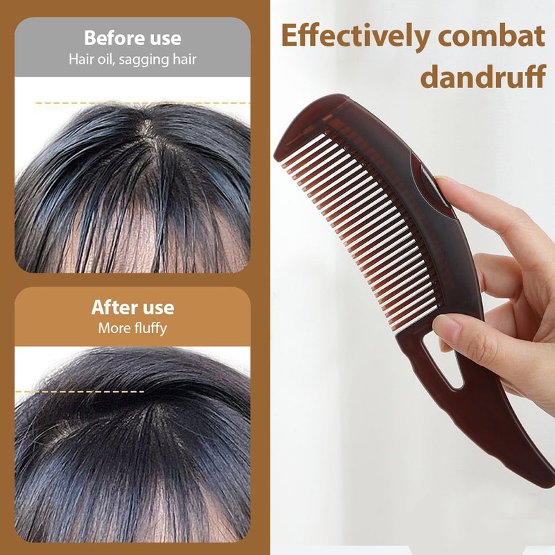 Dandruff Comb, Lice Comb, Hollow Tooth Head, Energy Massage, Hair