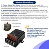 Remote Control Switch, AC 110V/220V/230V/240V, 30A Relay Wireless RF Switch,