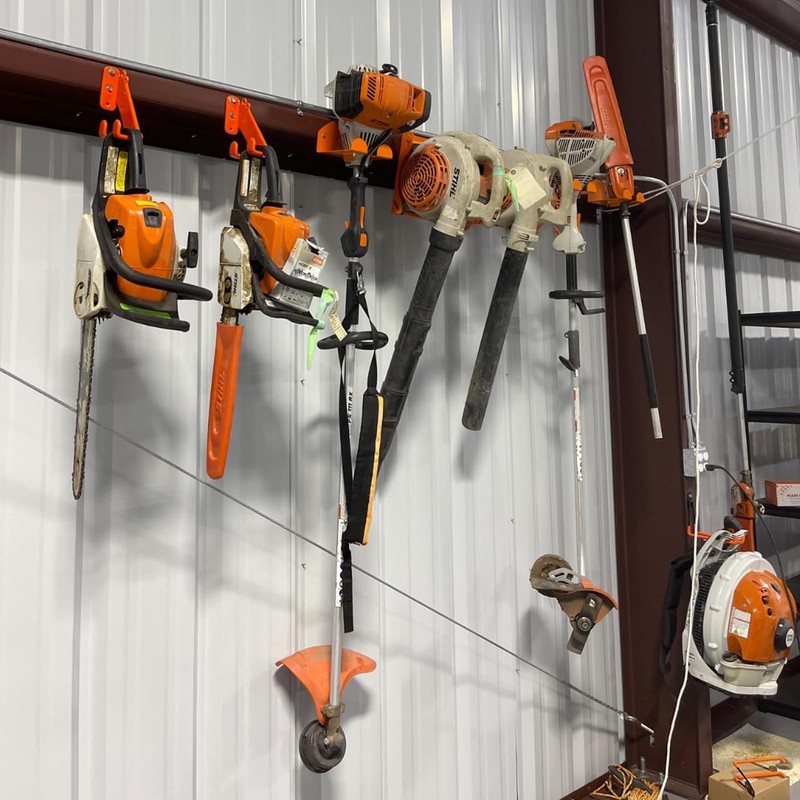 3 in 1 Chainsaw Holder 10" - Heavy Duty Chainsaw