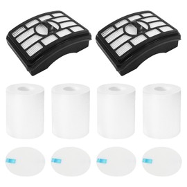 Ancolin 2 + 4 Pack Filter Replacement for Shark Rotator Pro Lift-Away NV500, NV501, NV502, NV503, NV505, NV510, NV520, NV552, UV560, NV642, ZU780, ZU782, ZU785. Compare to Part # Xff500 Xhf500