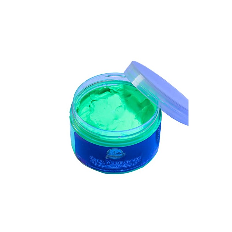 Bellet Cera Modeladora para Cabello con Color Verde Neón, 120