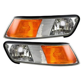 BuyRVlights Newmar Mountain Aire 37ft 2000-2004 RV Motorhome Pair (Left & Right) Replacement Corner Turn Signal Light Lamp