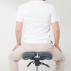 MASTER HEALTH PRODUCT Massage Berkeley MS13D Ergonomic Posture Saddle Chair-Two-Part