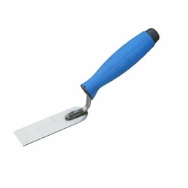 Toolty Stainless Steel Stucco Trowel, Wall Putty Trowel, Plastering Trowel, Finishing Trowel - 30x160mm - for Brickwork and Plastering - Rubber Handle - DIY - TLTY-1740