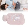 Hot Water Bottle with Soft Cover Student Home Portable Cute