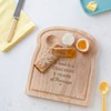 Engraved Egg and Toast Board for 5th Wedding Anniversary -