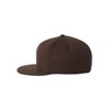 Flexfit Mens Premium Fitted Cap(6210)-Brown-S/M