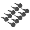 10pcs Archery Arrowheads Nylon Safety Archery Target Tips with Detachable
