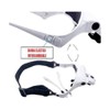 Lupa Anteojo Visor Con LED Aumento 1 a 3.5x 9892B2