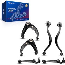 KAX Front Upper Lower Control Arm w/Ball Joint for 2007 2008 2009 2010 2011 2012 F-ord Fusion Lincoln MKZ 07-11 Mercury Milan Suspension Kit K620149 K620492 6pcs