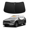 Windshield Sun Shade, Vehicle-Specific, UV Protection, No Suction Cup Required,