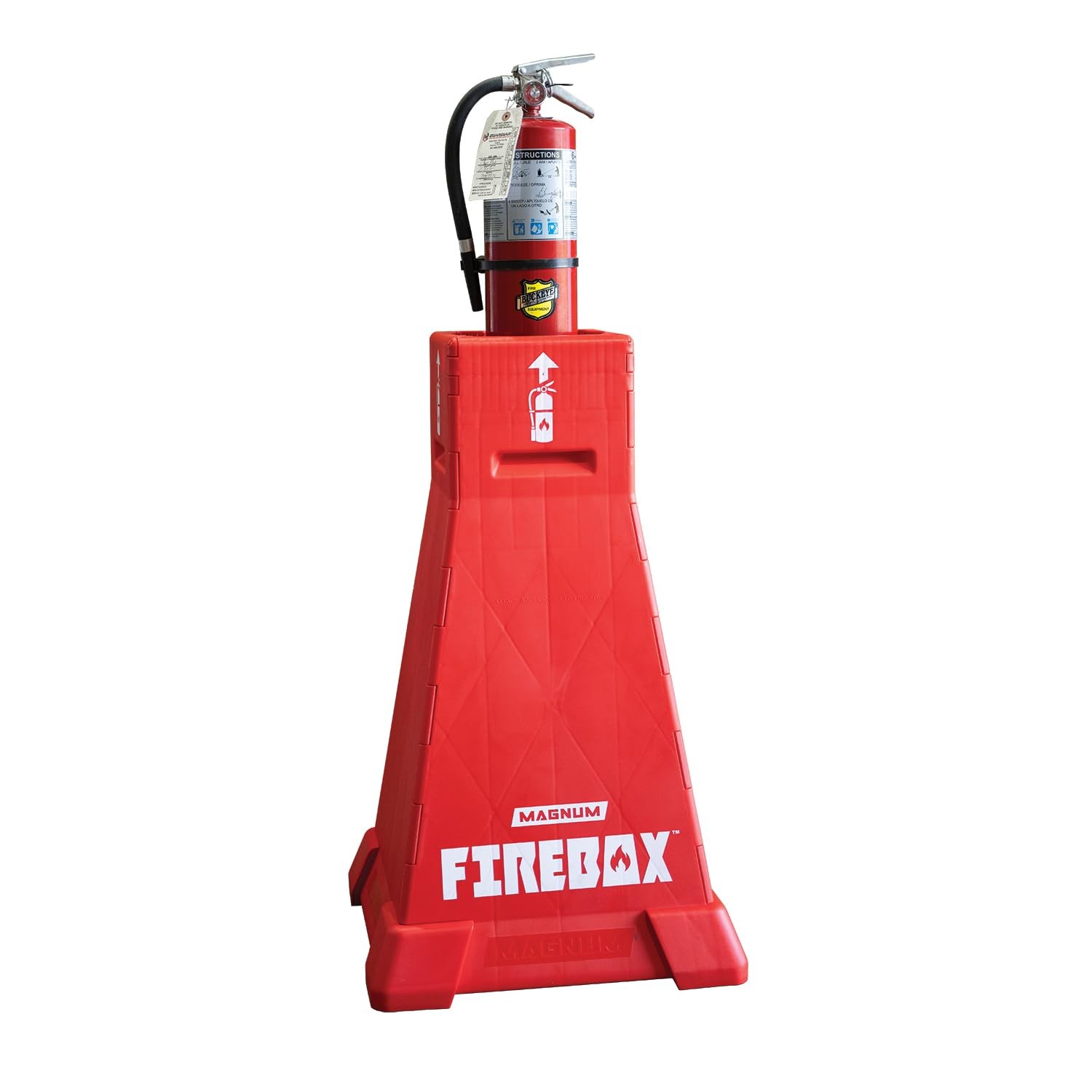 MAGNUM Firebox, Portable Fire Extinguisher Stand, OSHA Compliant ...