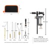 Fly Tying Tools Kit with Fly Tying Threader Needle Whip