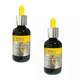 Missha 미샤 비타씨플러스 잡티씨 탄력 앰플 40ml 2개 비타민 c 앰플 Misha Vitacplus Dark Spot Elastic Ampoule 40ml 2ea Vitamin C Ampoule