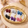 Gorgeous Cherry Bag Charm Set - Gold & Silver Keychain