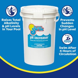 In The Swim pH Increaser and Alkalinity Increaser Bundle: Includes 5 Pound Bag of pH Increaser and 5 Pound Bag Alkalinity Increaser - for Perfectly Balanced Swimming Pool Water
