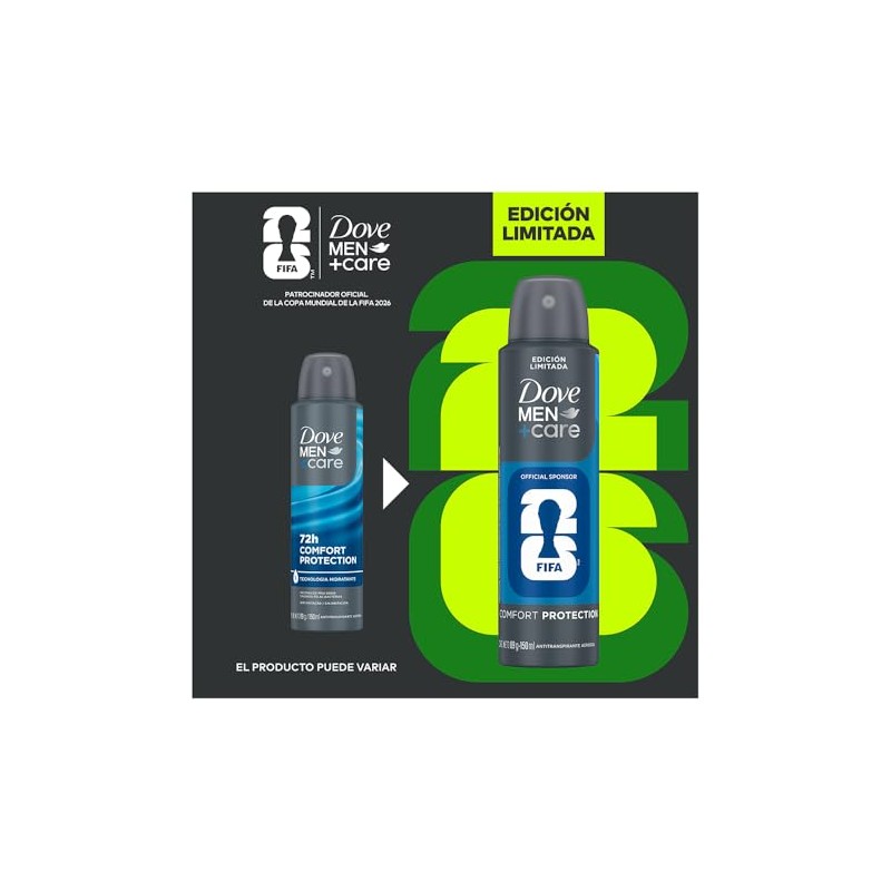 DOVE MEN AER AP COMFORT PROT 12X89G/150ML