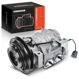 A-Premium Air Conditioner AC Compressor with Clutch Compatible with Hino 238 258 268 338 7.7L 2005-2010