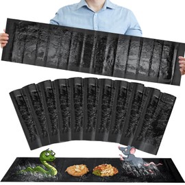 10 Pack Sticky Mouse Trap, Super Large 47.2 * 11'' Glue Traps for Mice, Peanut Taste Pheromone Rats Traps Indoor for Home, Rodent Snakes Spiders Roaches