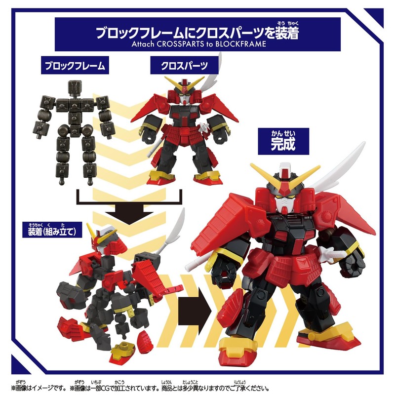 Bandai Block Loss Musha Gundam