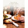 AISBUGUR 2 Pack Stainless Steel Butter Spreader Knife, Butter Knife