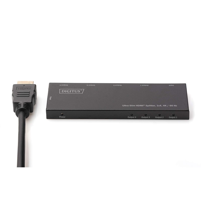 DIGITUS HDMI Splitter - Splits one HDMI Signal to Four