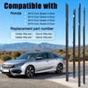 GEATaaT 4Pcs Weatherstrip Window Moulding Trim Seal Belt Compatible with