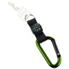 munkees 2 x 322859 Keyring Carabiner Hook with Strap +
