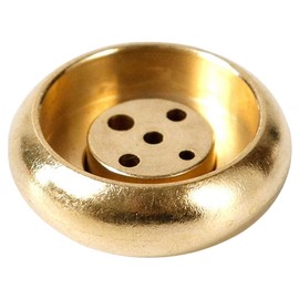 Formemory Incense Stand, Mini Incense Burner, Incense Burner, Altar Incense Burner, Brass, Incense Holder, Stylish, Incense Burner, Office, Entryway, Interior, Grave, For Buddhist Altar, Brass, Eight