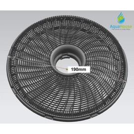 2X AquaHouse Compatible Charcoal Filter for Hygena Cooker Hood, Diplomat, MFI, Carbon Filter (190mm)