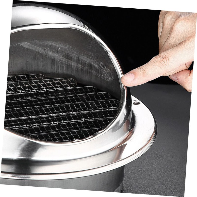 LABRIMP Durable Stainless Steel Range Hood Exhaust Cover Air Vent
