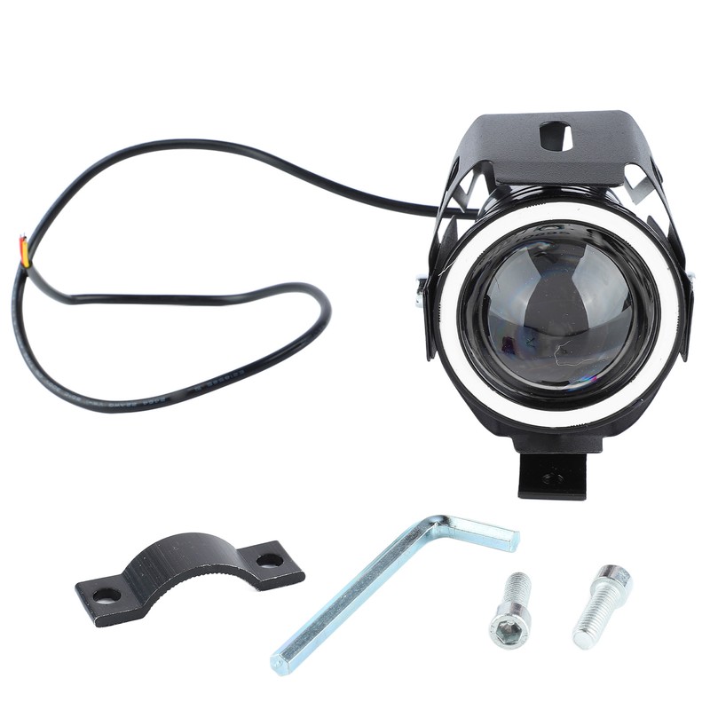 Motorcycle Headlight 4 Lighting Modes Unique Aperture 12 to 60V