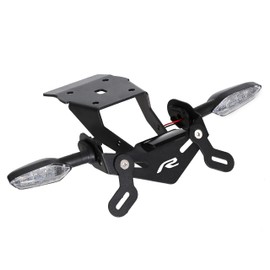 WEIXINRACING License Plate Holder Rear Fender Eliminator Tail Tidy LED Indicator Turn Signal Blinker Kit Compatible with YZF-R15 V3 YZF R15 2017 2018 2019 2020 2021 (Clear)