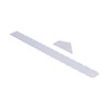 Guitar Measuring Tool Set Silver Aluminum Neck Straight Edge Fret