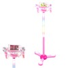 Kids Karaoke Machine with Double Microphones Adjustable Stand Music Play