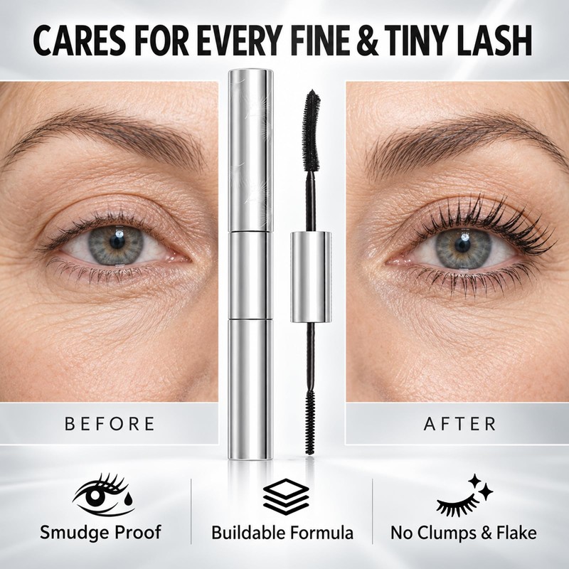 Double Ended 2 In 1 Tubing Mascara for Older Women