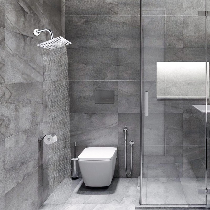 SOLVEX Rain Shower Head - High Pressure Rainfall Shower Head