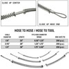 Whip Stop Restraint/Whip Check/Hose to Hose/Safety/Hydraulic/Pressure/OSHA 1/8" x 20" for