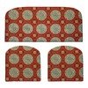 RSH DECOR: 3-Piece Foam Wicker Cushion Set | 41 x