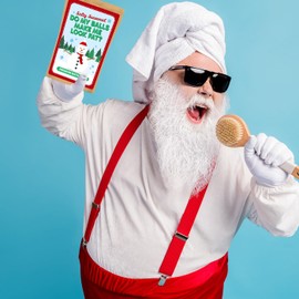 Snowman Balls Big Bath Soak Premium Sea Salt Mens Christmas Gag Gift for Adults Funny Stocking Stuffers for Boyfriend Husband Snowmen Lovers