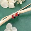 Sterling Silver Ladybug Earrings Women Cute Stud Earrings Graduation Birthday