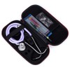 RESFNSE Hard Portable Stethoscope Carrying Case Storage Box Shell Mesh