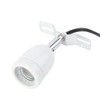 E27 Rotatable Reptile Pet Clip Heat Lamp Bulb Base Socket